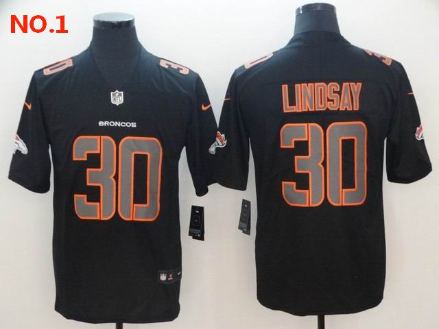 Men's Denver Broncos #30 Phillip Lindsay Jerseys-9